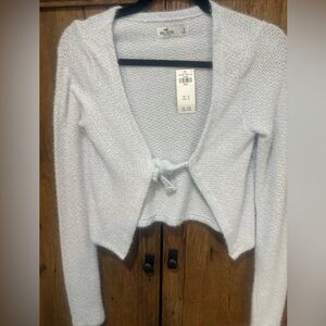 Hollister Women's Soft Blue Cardigan